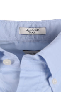 Gant Reg Poplin Short Sleeve Shirt Light Blue Gant