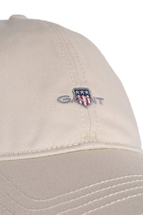Gant Unisex Shield Base Ball Cap Putty Gant