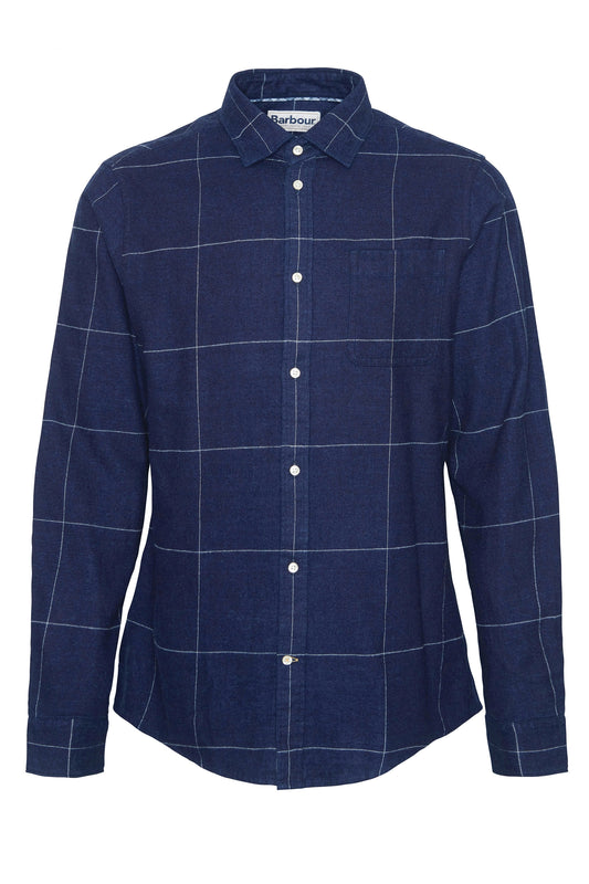 Barbour Brindle Shirt Indigo