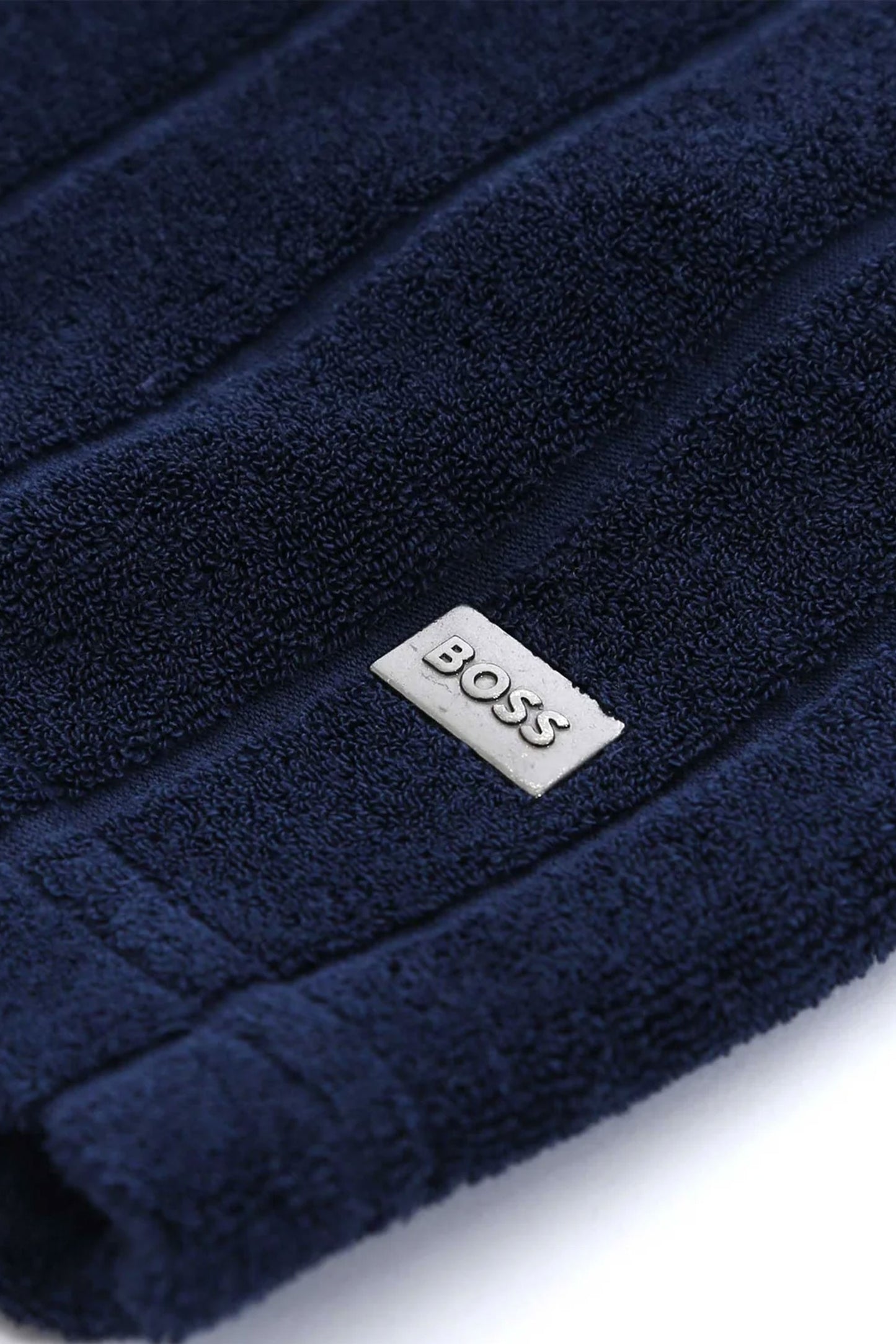 Pantaloncini Boss Terry blu navy