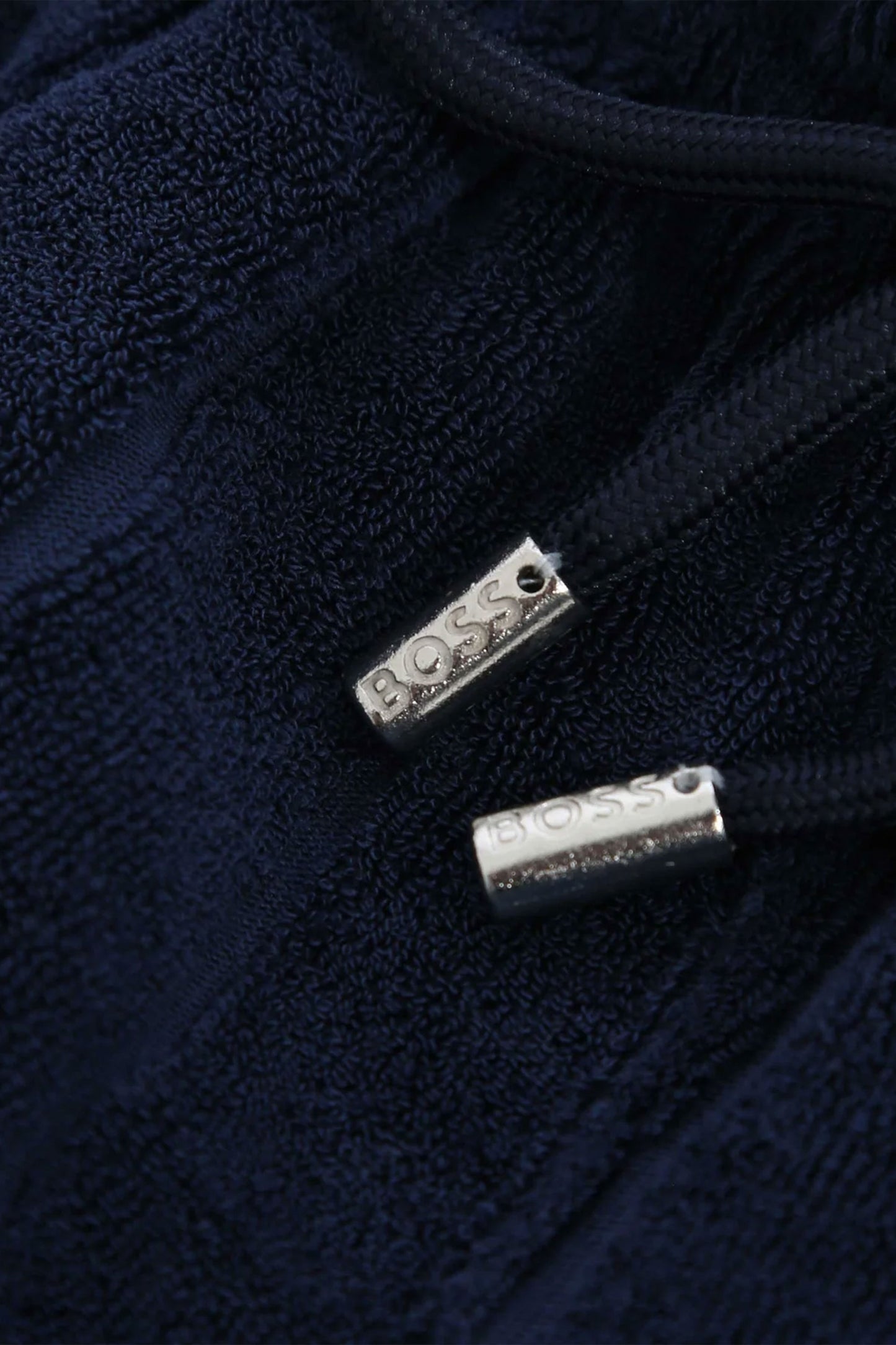 Pantaloncini Boss Terry blu navy