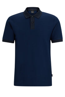 Boss Phillipson 37 Polo Shirt Dark Blue Boss Black