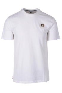 Aquascutum Club Check Patch T-shirt White Aquascutum