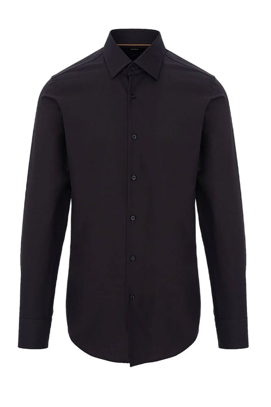 Boss Slim Fit Shirt Dark Blue