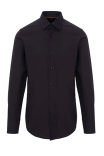 Boss Slim Fit Shirt Dark Blue Boss Black