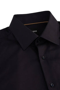 Boss Slim Fit Shirt Dark Blue Boss Black