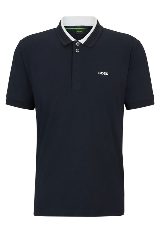 Boss Paddy 1 Polo Shirt Dark Blue