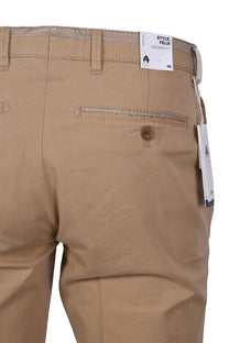 Brax Felix C Cotton Trouser Stone Brax