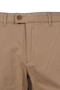 Brax Felix C Cotton Trouser Stone Brax