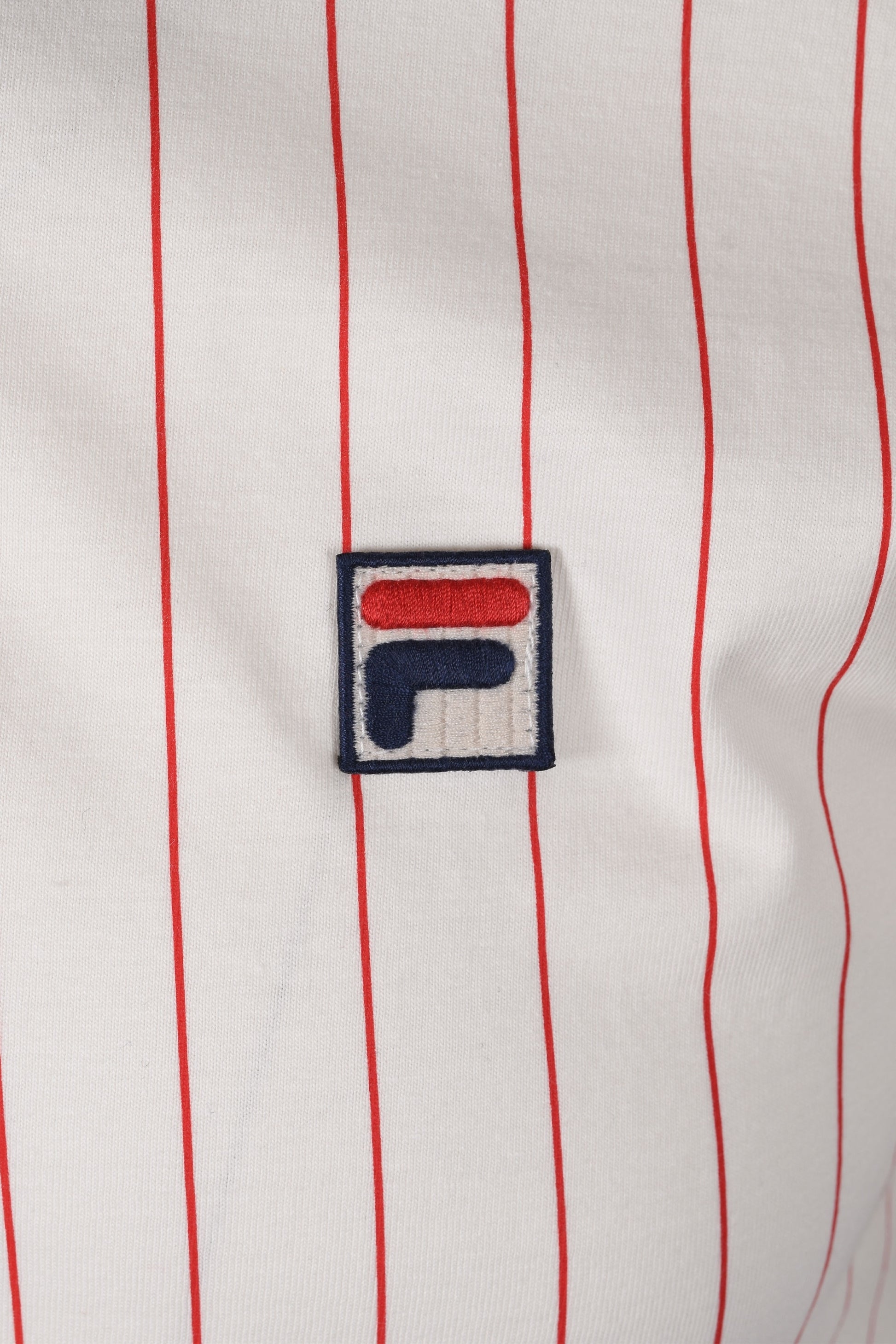Fila Vintage Classic Vintage Striped Polo Shirt Gardenia/Fila Navy/Fila Red Fila Vintage Michael Stewart Menswear  Polo Shirts