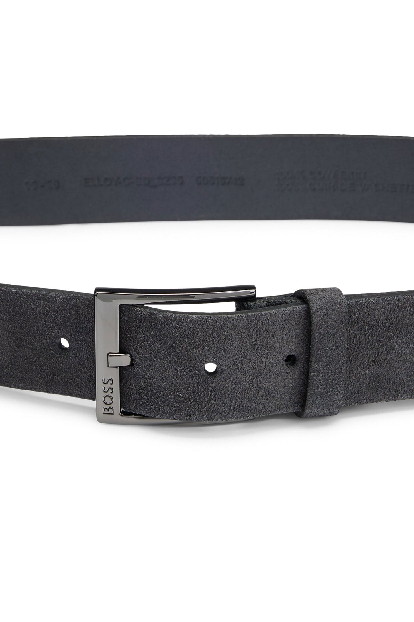 Cintura in pelle Boss Elloy-g-sd_sz35 blu scuro