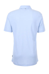 Boss Press 55 Polo Shirt Light Pastel Blue Boss Black