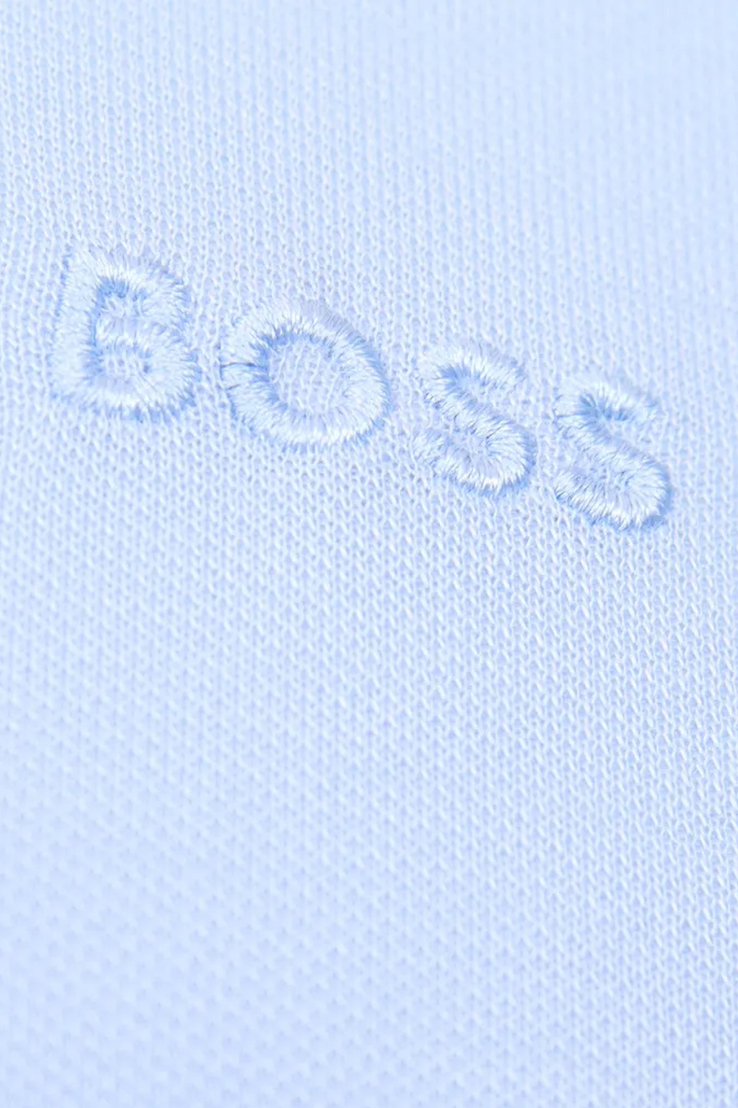 Boss Press 55 Polo Shirt Azzurro Pastello Chiaro
