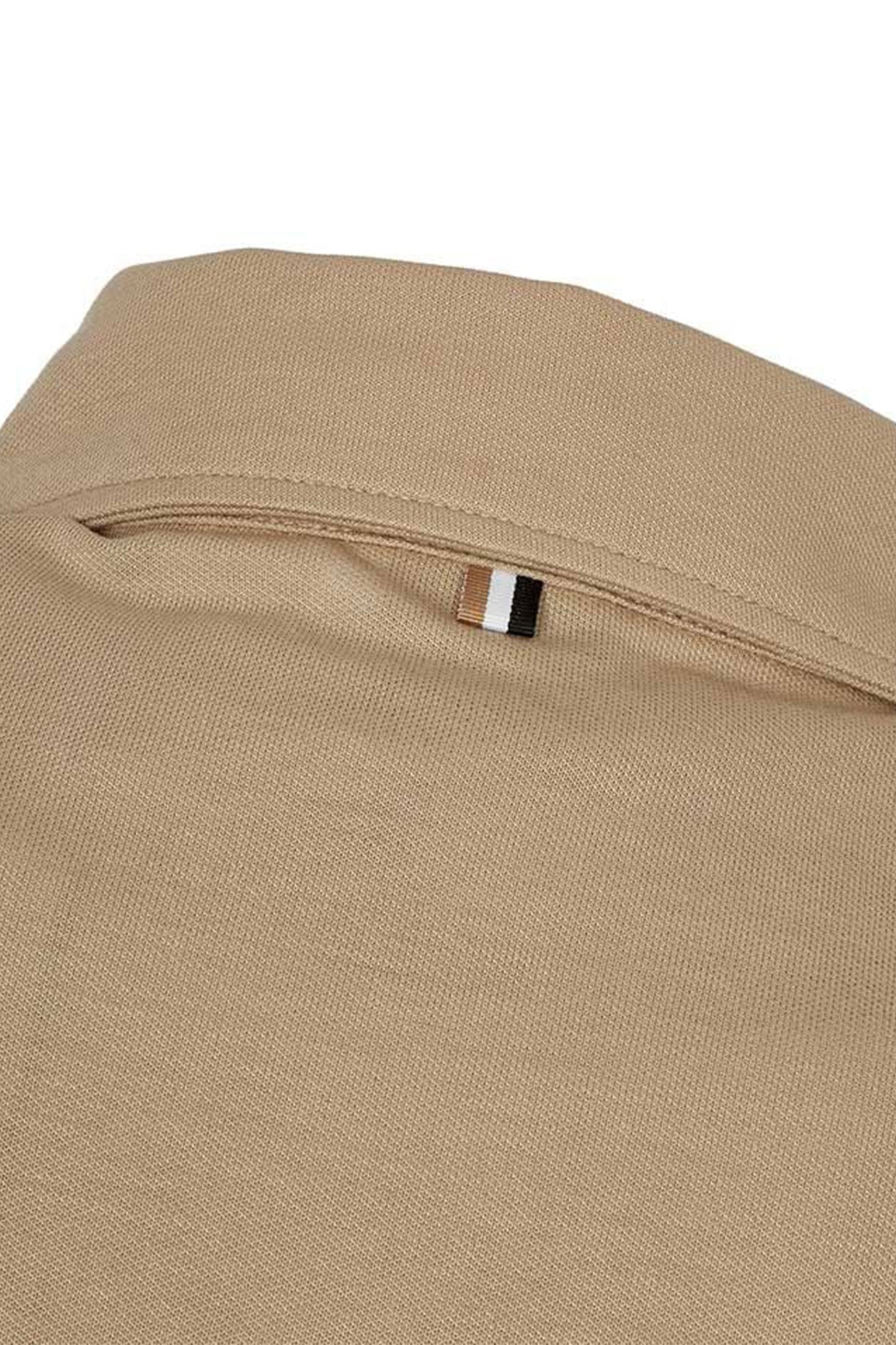Boss Press 55 Polo Shirt Beige Scuro