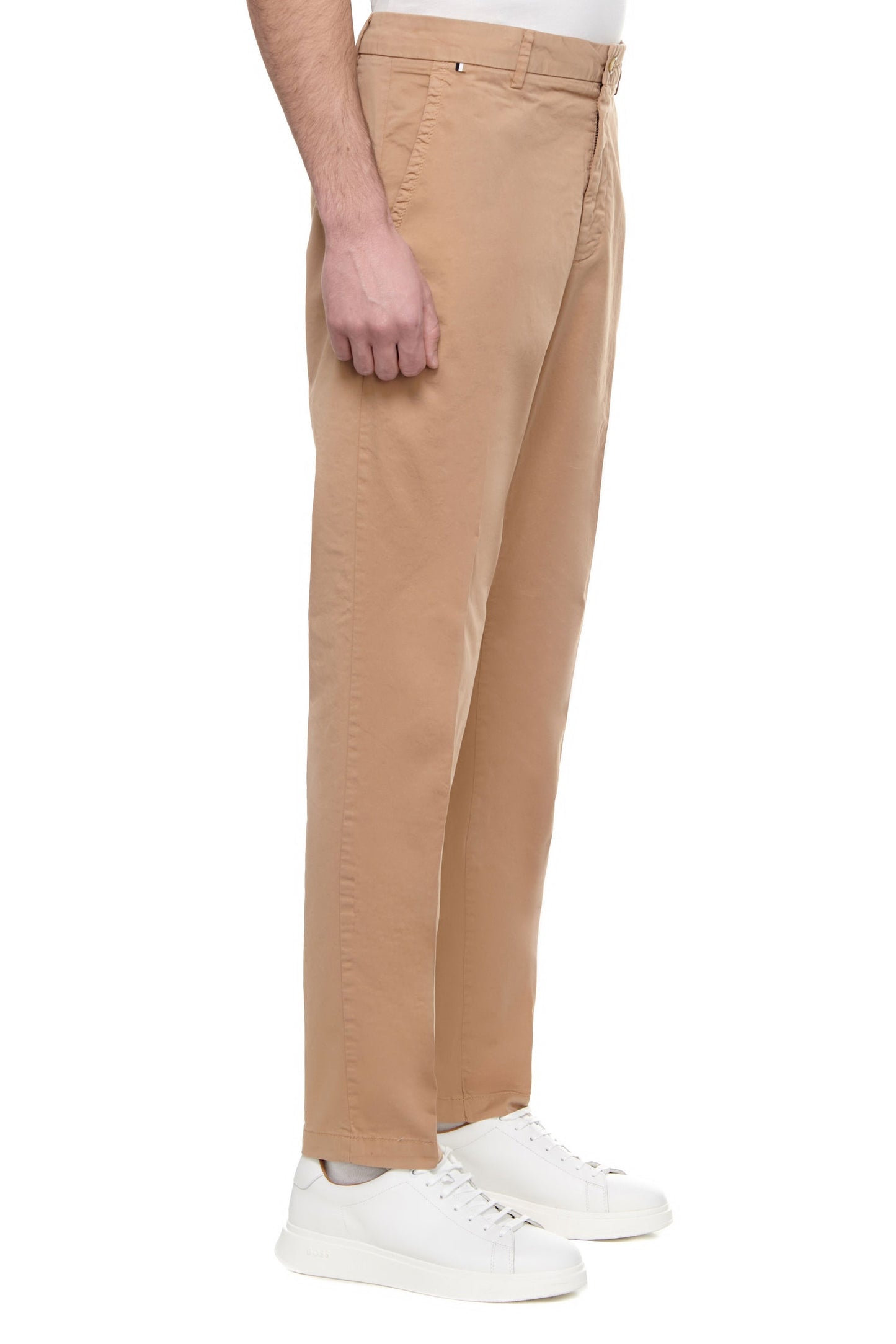 Pantaloni Boss Kaiton Cotton Beige Medio