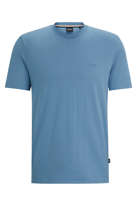 Boss Thompson 01 T Shirt Light Pastel Blue