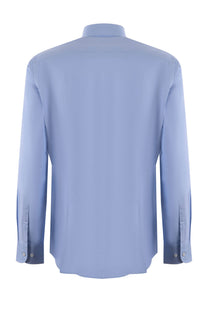 Boss H-hank-kent-c6-242 Long Sleeved Shirt Light Pastel Blue Boss Black