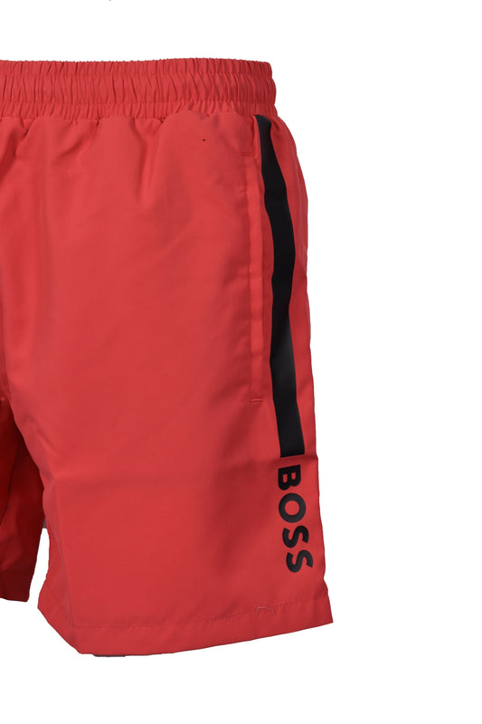 Boss Dolphin Swim Shorts Medium Red