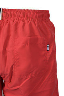Boss Dolphin Swim Shorts Medium Red Boss Black