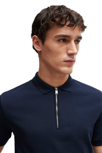Boss Polston 11 Polo Shirt Dark Blue BOSS Black