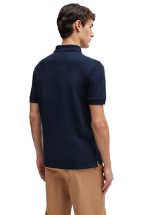 Boss Polston 11 Polo Shirt Dark Blue BOSS Black