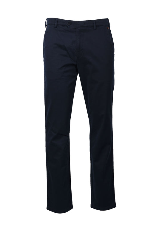 Meyer Roma Lightweight Cotton Chinos Navy