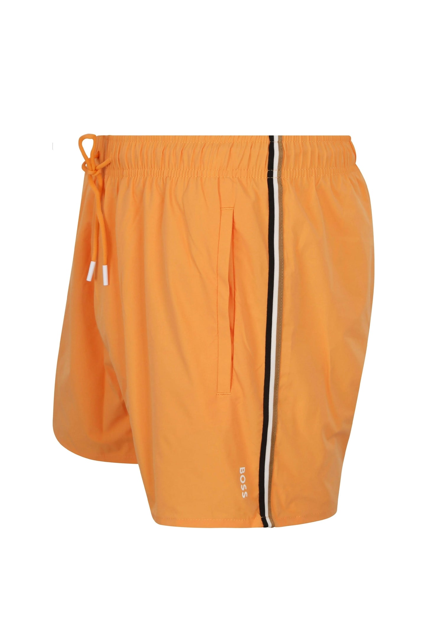 Boss Black Iconic Swim Short Medium Orange
