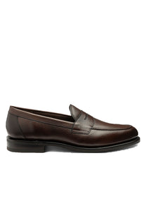 Loake Imperial Saddle Loafer Dark Brown Loake