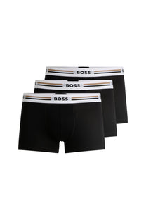 Boss Black 3 Pack Trunk Revive Boxers Black Boss Accessories