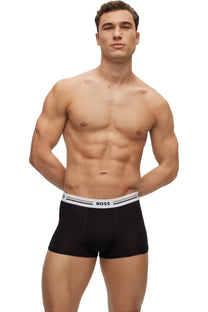 Boss Black 3 Pack Trunk Revive Boxers Black Boss Accessories