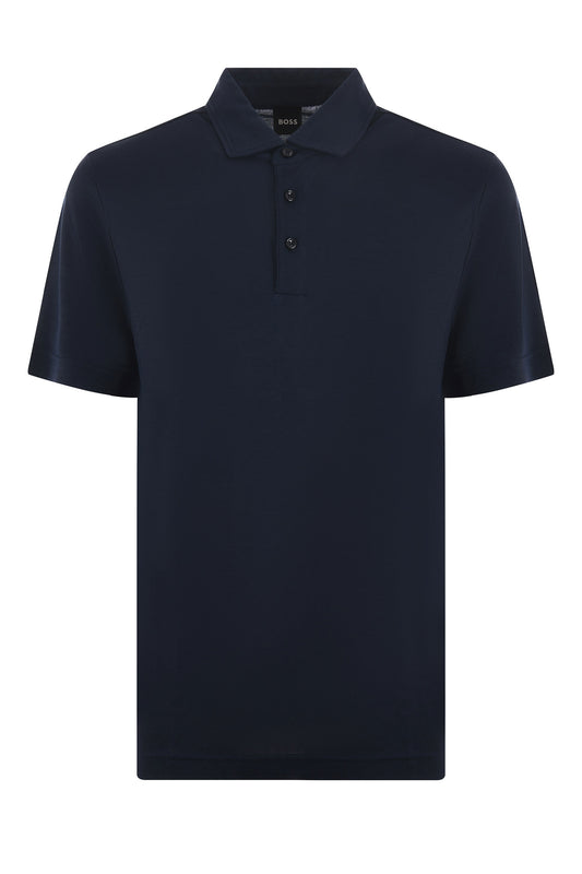 Boss Press 55 Polo Shirt Dark Blue