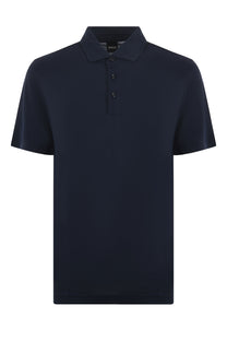 Boss Press 55 Polo Shirt Dark Blue Boss Black