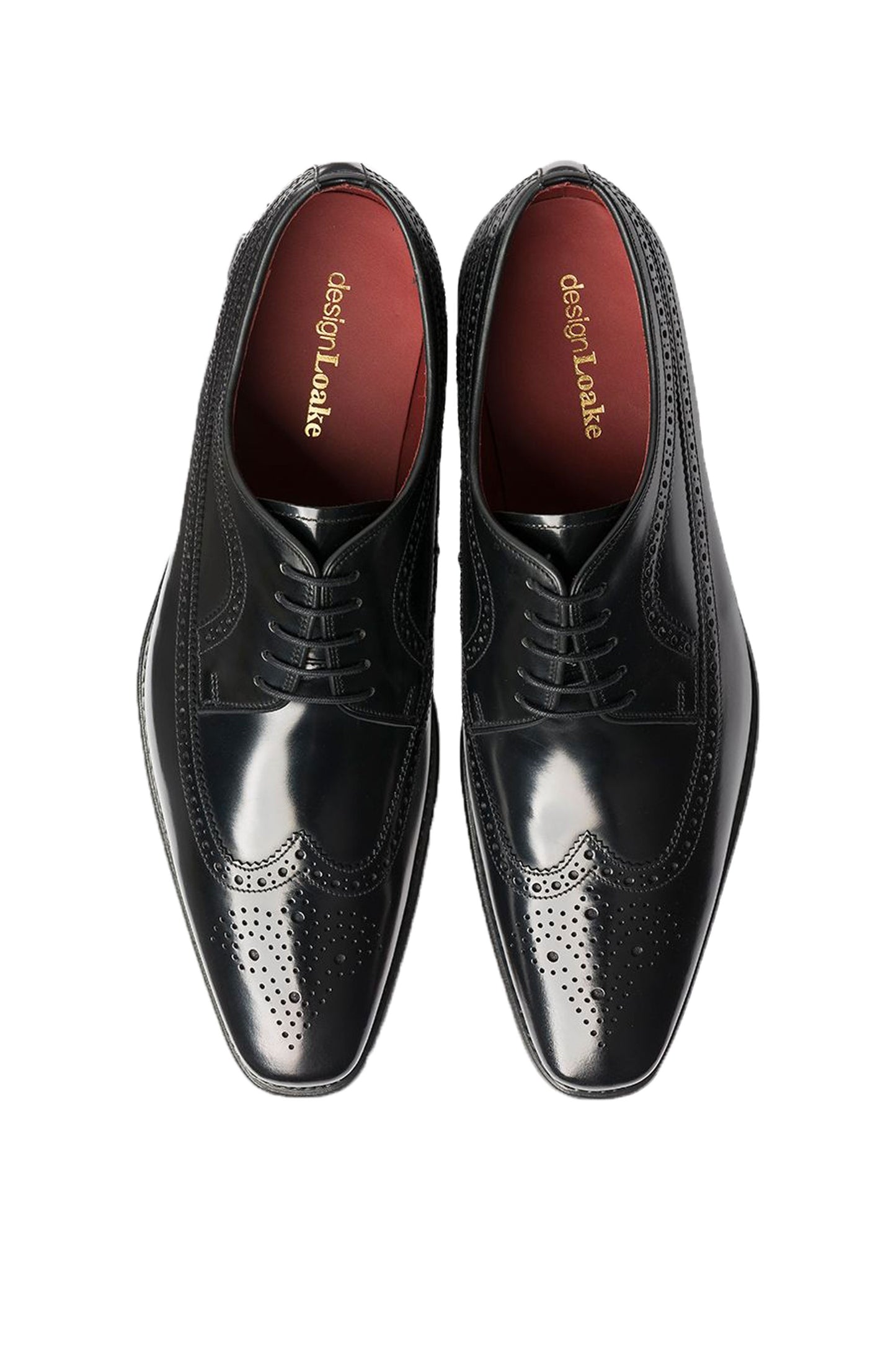 Scarpa formale Loake Clint nera