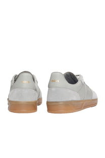 BOSS Black Brandon_tenn_sdvlt Trainer Medium Grey Boss Footwear