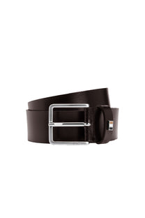 Boss Black Ther-flag Belt Dark Brown Boss Black