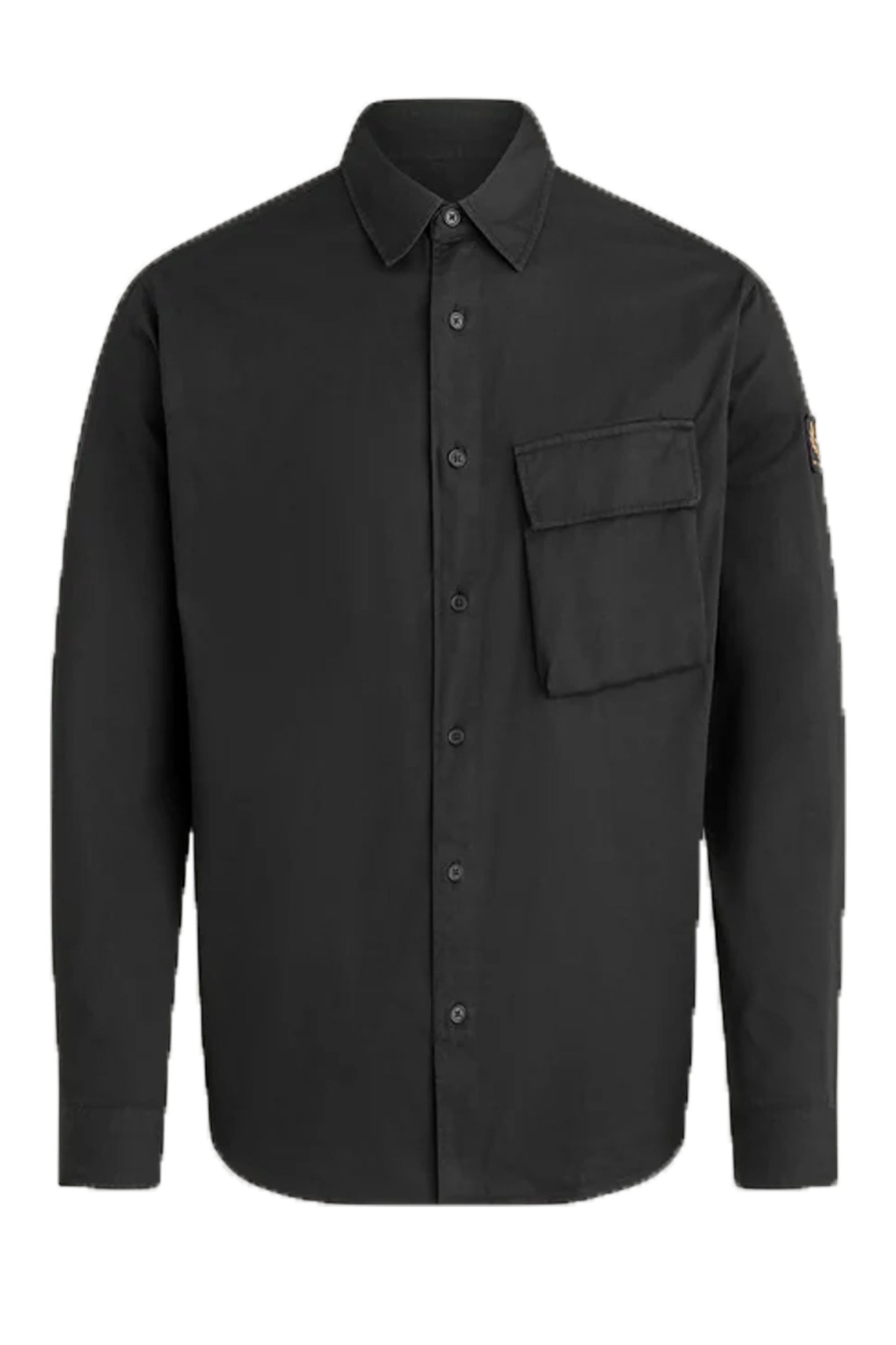 Belstaff Scale Long Sleeved Shirt Black