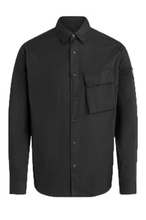 Belstaff Scale Long Sleeved Shirt Black Belstaff