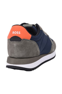 BOSS Black Kai Run Mesd Trainer Open Blue Boss Black