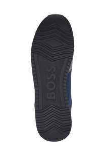 BOSS Black Kai Run Mesd Trainer Open Blue Boss Black