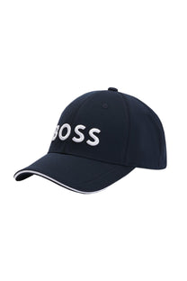 Boss Green Cap-us-1 Baseball Cap Dark Blue Boss Green