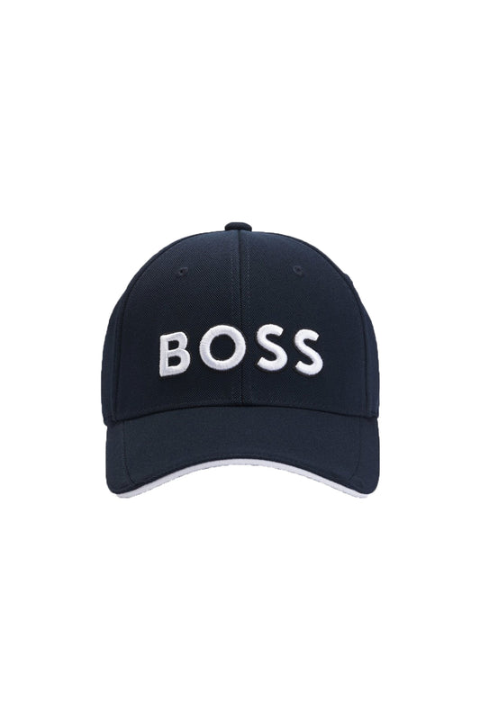 Boss Green Cap-us-1 Baseball Cap Dark Blue