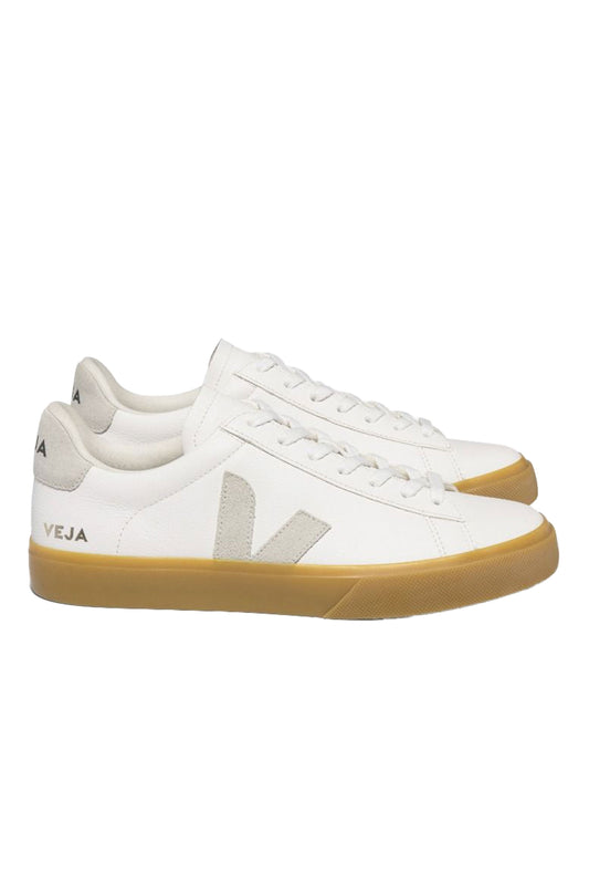 Veja Campo Chrome Free Leather Trainer Extra-White/Natural
