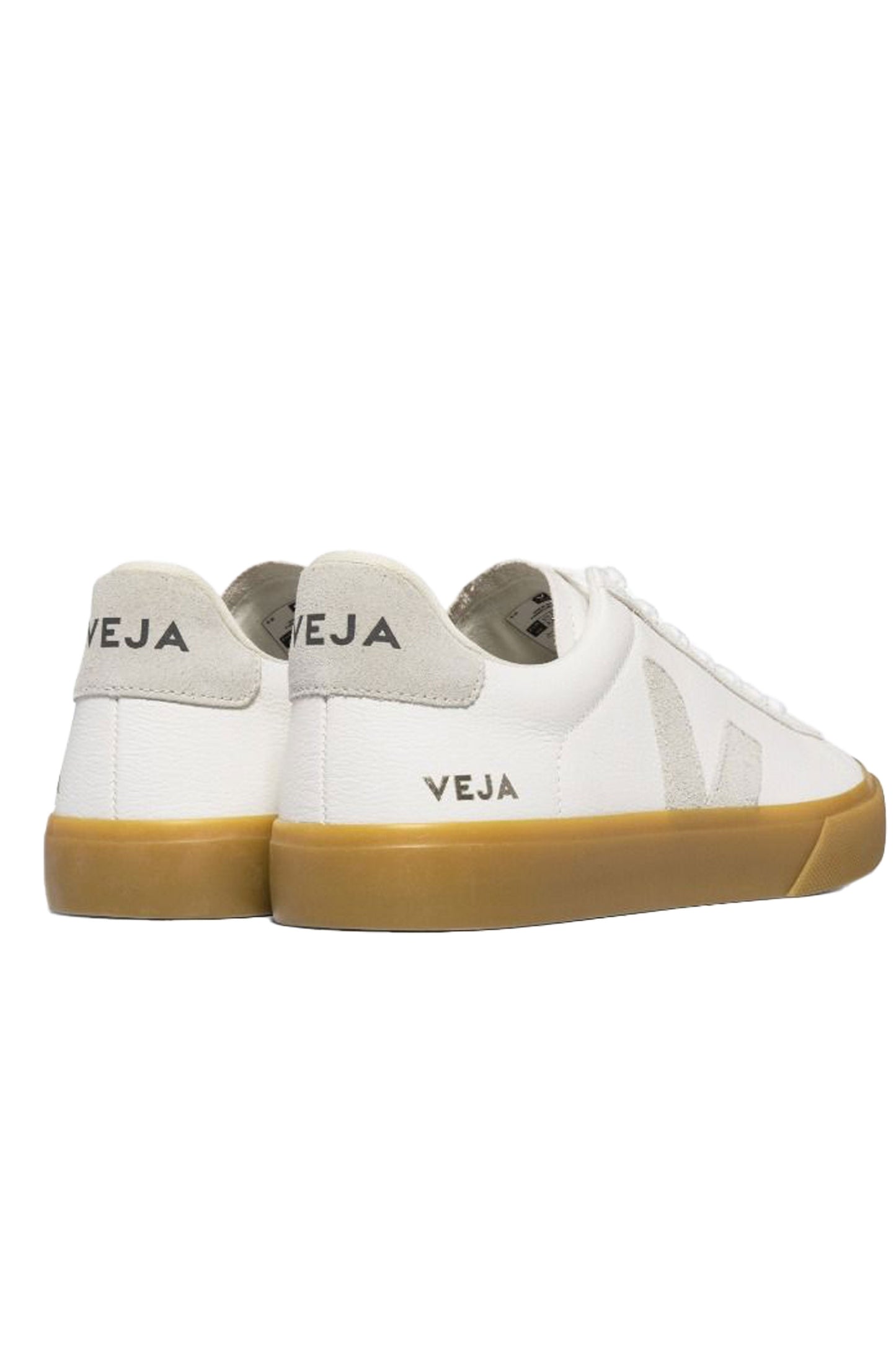 Veja Campo Chrome Free Leather Trainer Extra-White/Natural