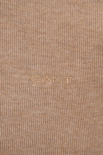 Gant D1.sacker Rib Half Zip Khaki Mel Gant