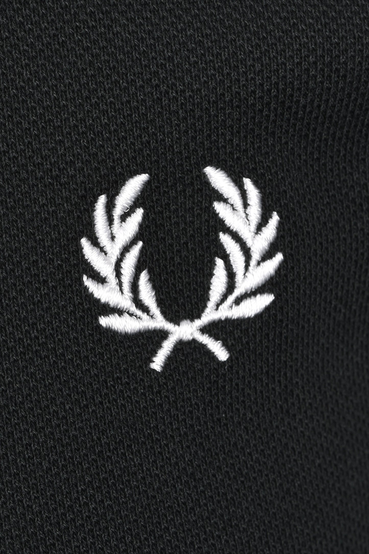 Polo Fred Perry Plain Verde Notte/Bianco Neve
