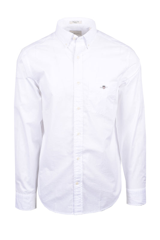 Camicia Gant Reg Popeline Bianca