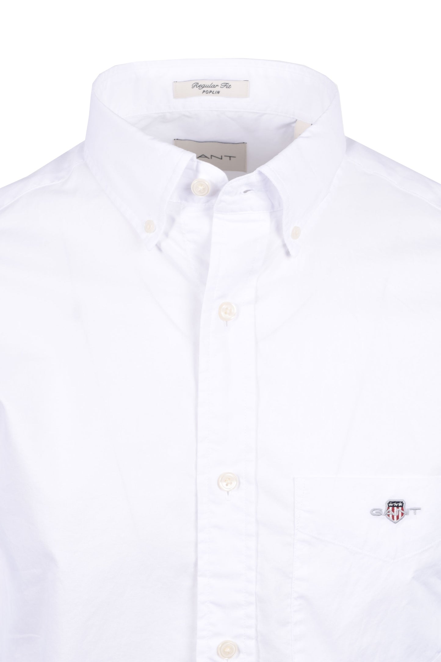 Camicia Gant Reg Popeline Bianca