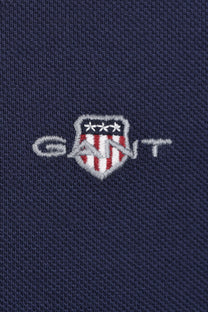Gant Reg Jersey Pique Shirt Marine Gant
