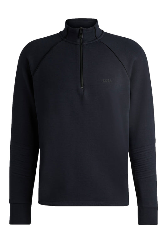 Pull Boss Sweat 1 Half Zip bleu foncé