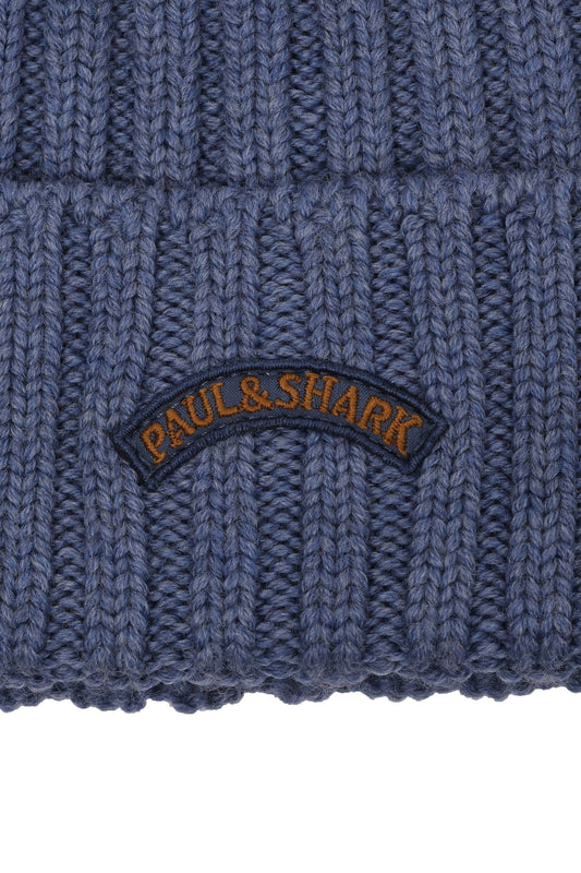 Paul And Shark Beanie Blue